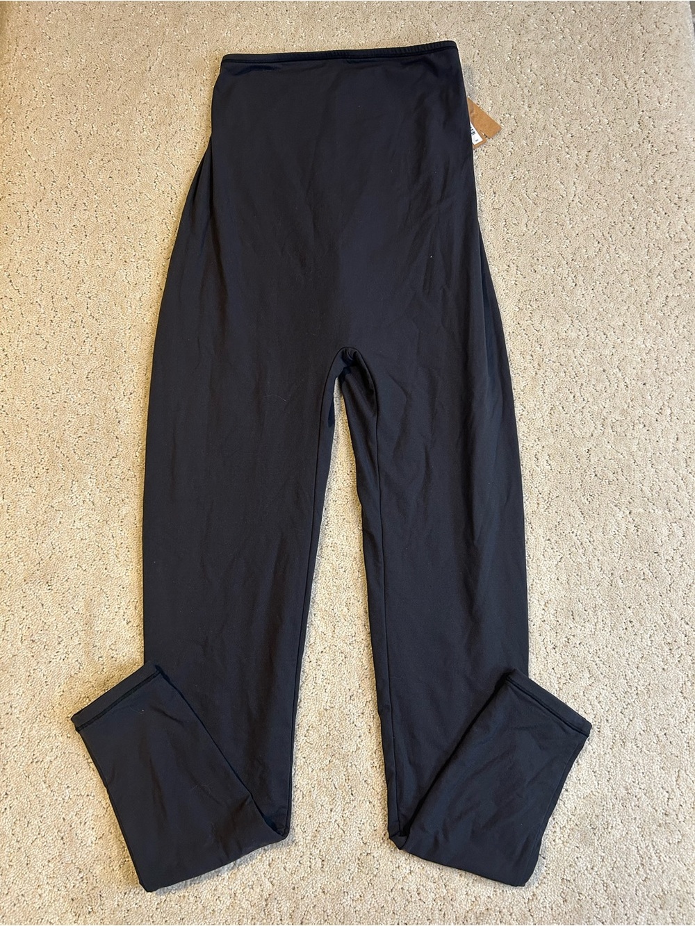 NWT Skims Maternity Fits Everybody High-Waisted Legging Onyx Black Sz Small
